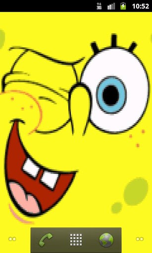 Bigger Spongebob Smile Live Wallpaper For Android Screenshot