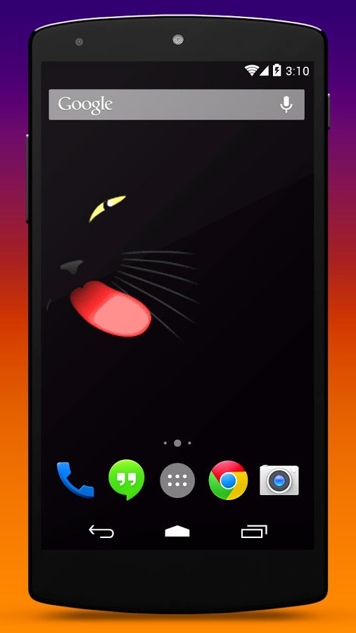 Black Cat Live Wallpaper Android Apps On Google Play