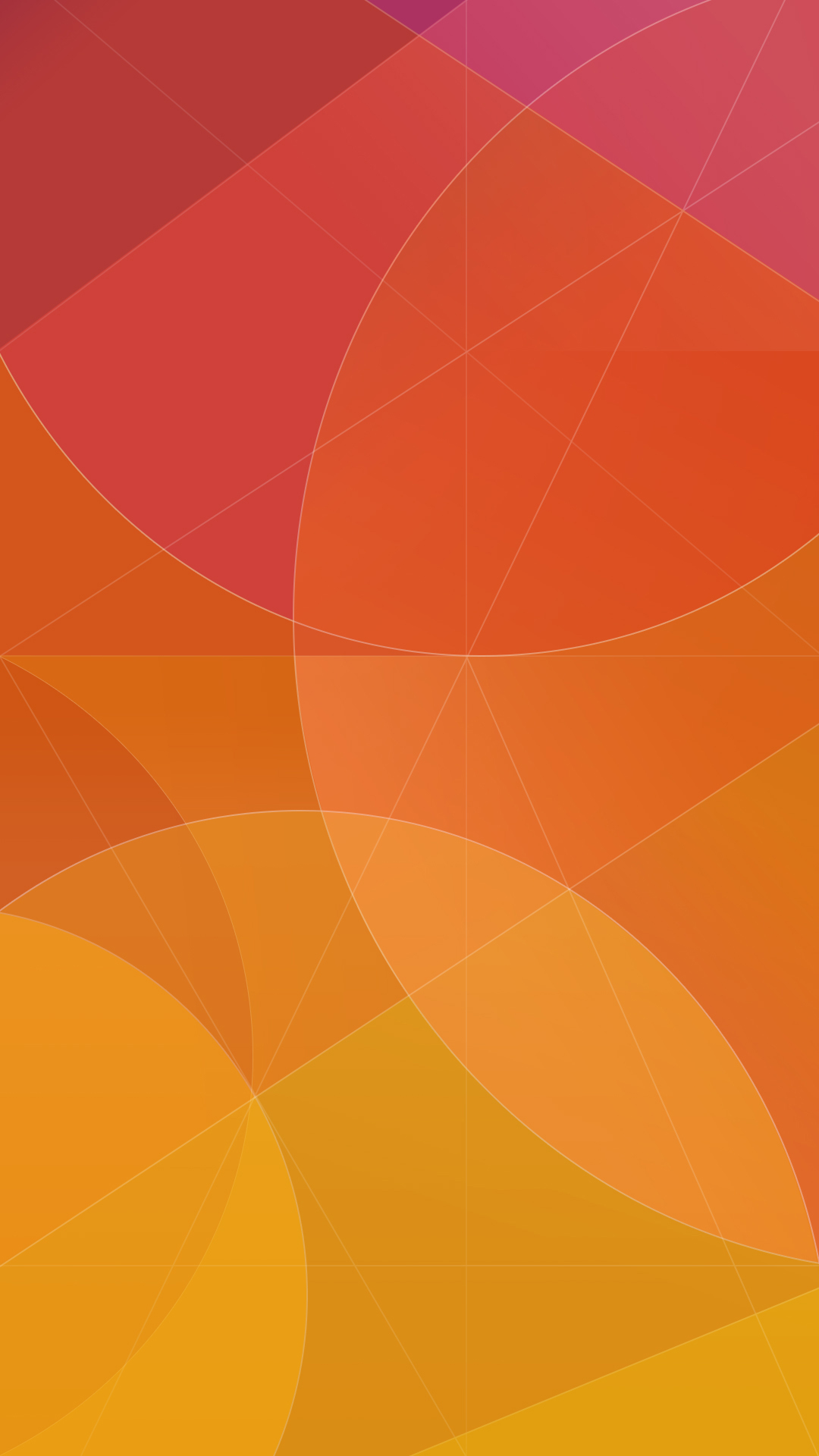 Note Stock Orange Circles Minimal Abstract Android Wallpaper