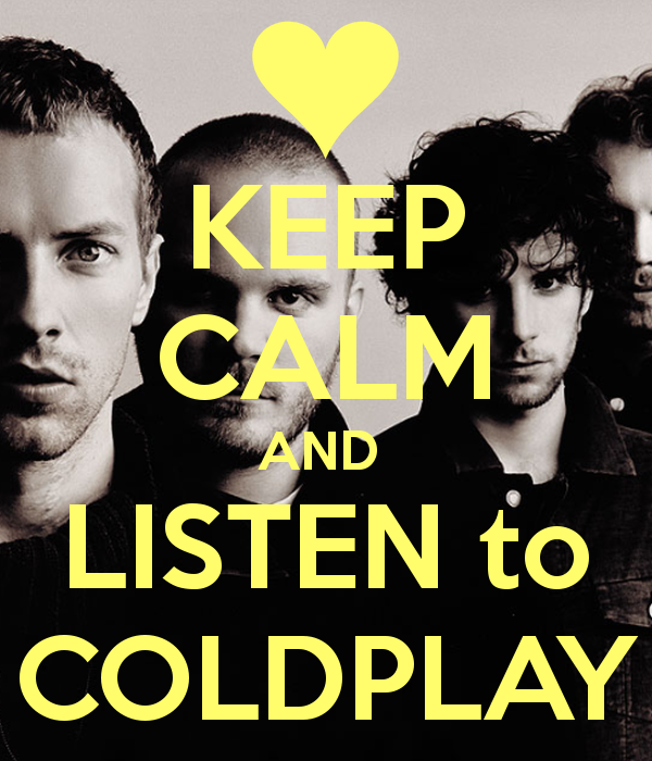Coldplay Wallpaper Yellow And Listen To
