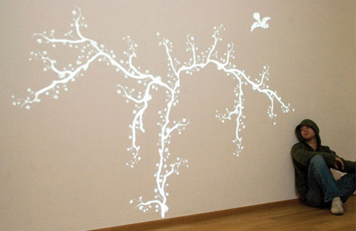 Light Emitting Wallpaper That Solves The Question Of Mood Lighting And