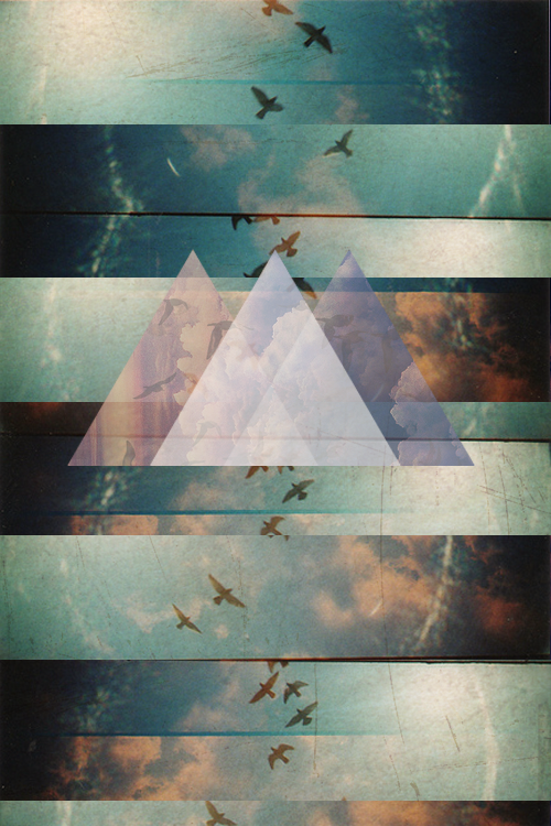 Wallpaper iPhone Illuminati Triangle