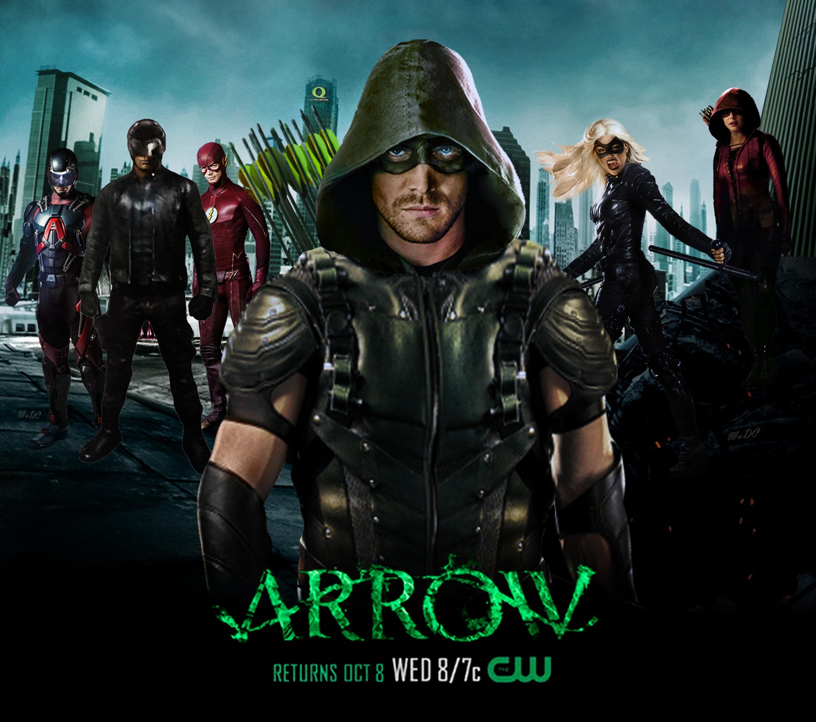 Arrows is set to return to for a 4th season this October and it looks 1600x1416
