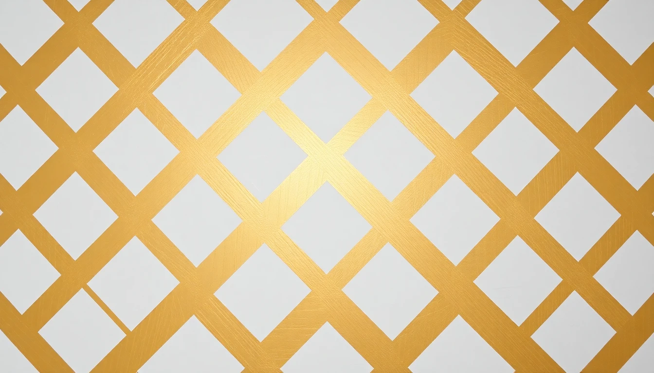 Gold Chevron Wallpaper