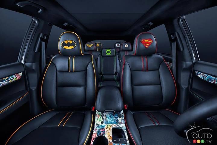 Super Hero Car Interior Zoom