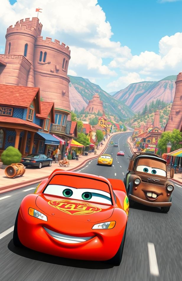 Disney Pixar Cars Wallpaper