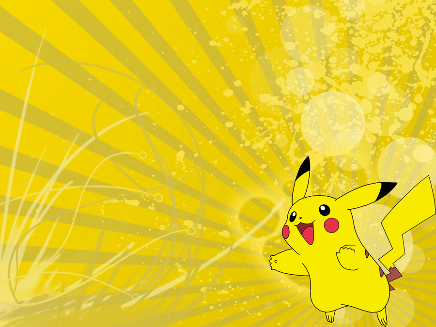 Pikachu Background By Ochitsuki