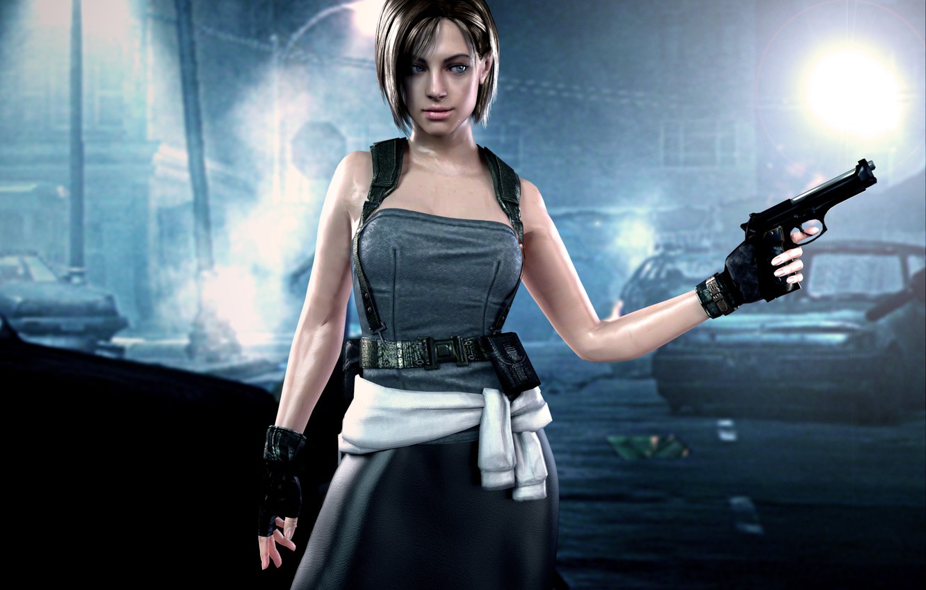 Wallpaper Girl Resident Evil Biohazard Jill Valentine Image