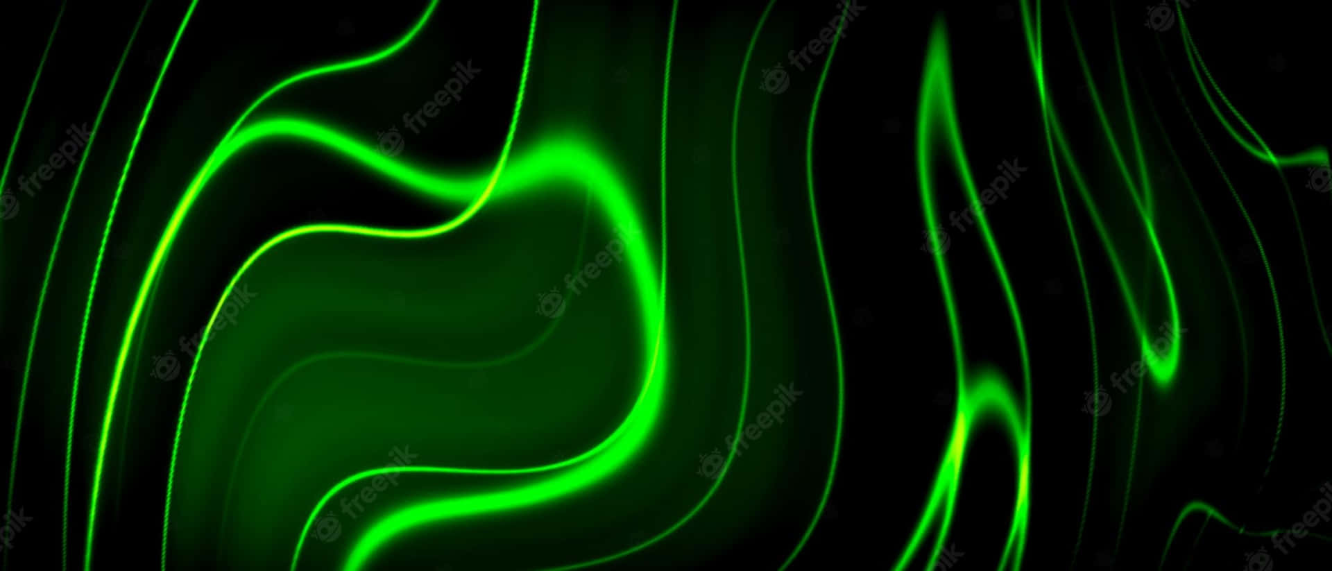 Neon Green And Purple Wallpaper