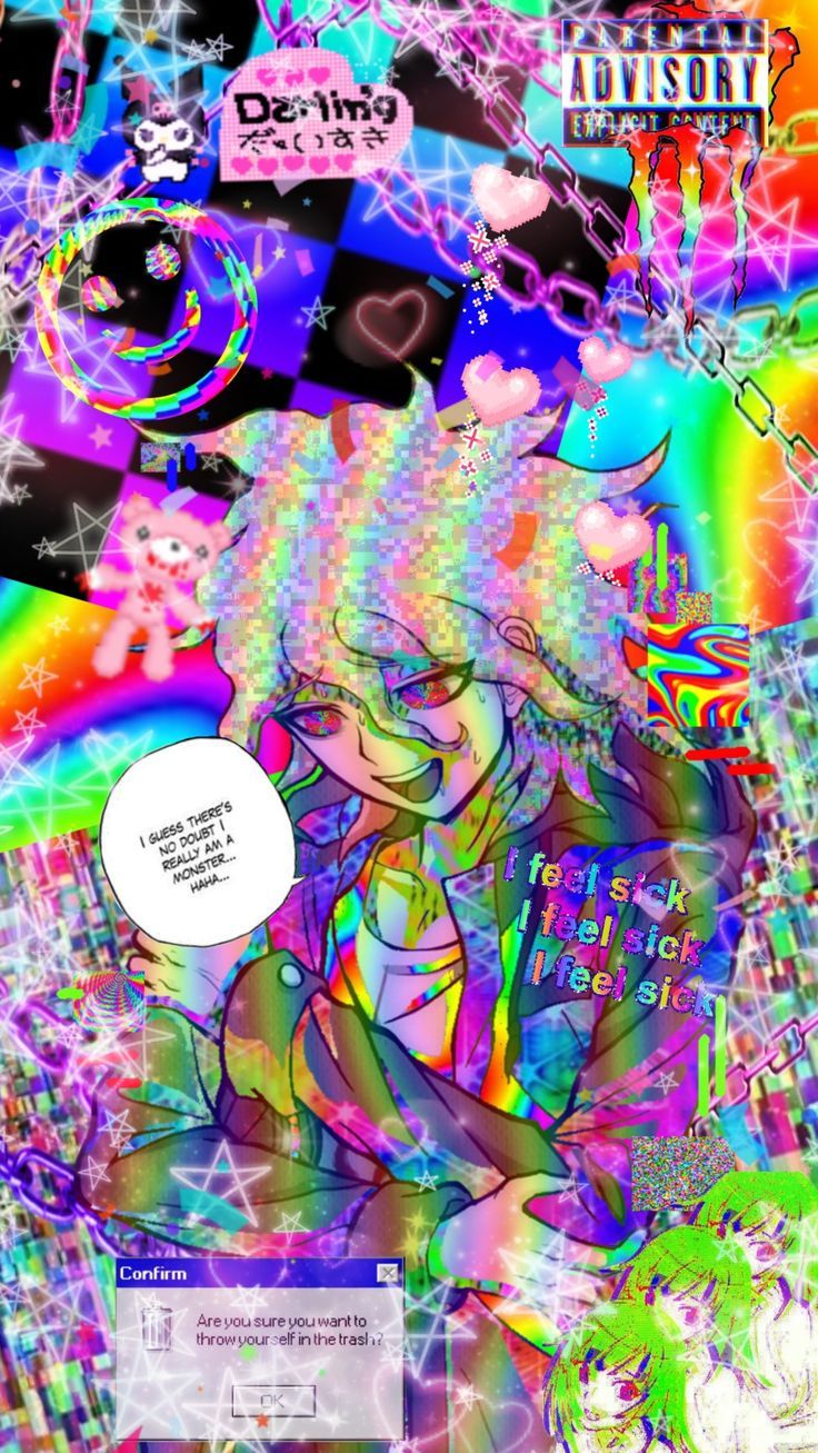 Glitchcore Aesthetic Wallpaper