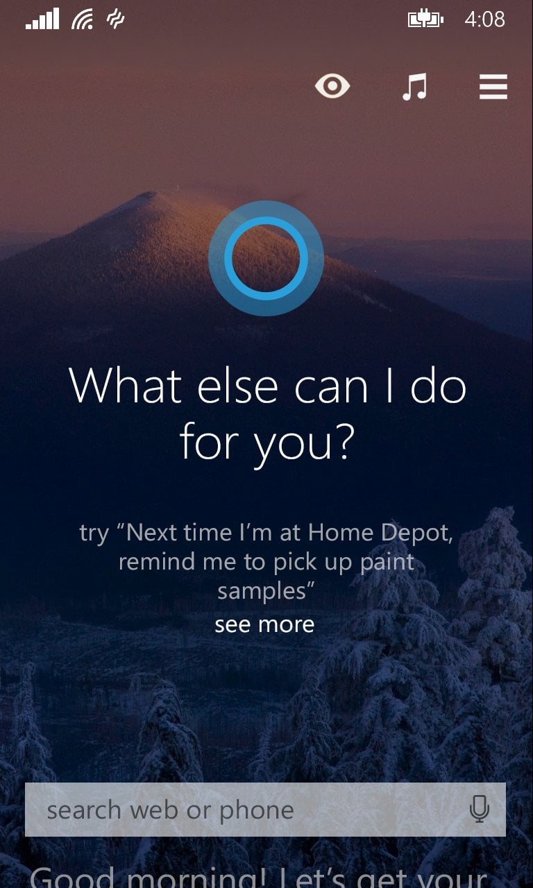 Designer Creates Modern Version of Cortana for Windows Phone