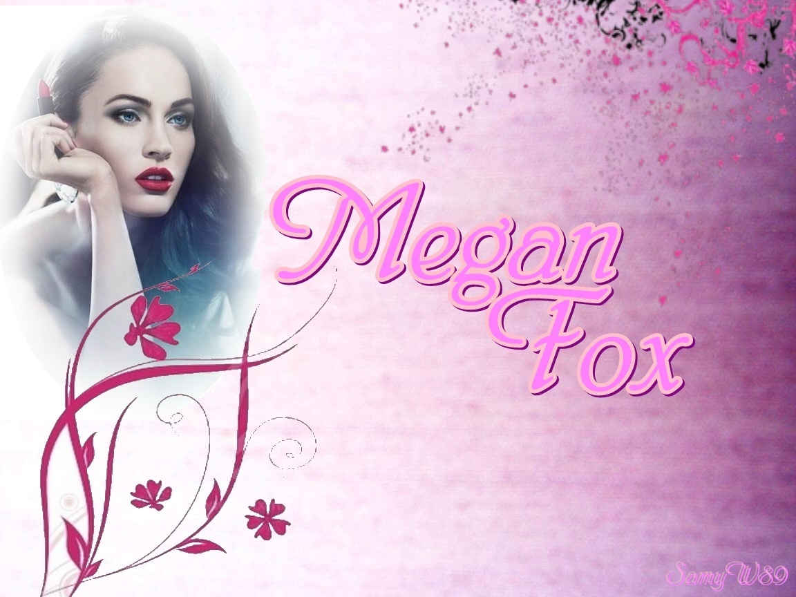 Megan Fox Pink Megan Fox Wallpaper