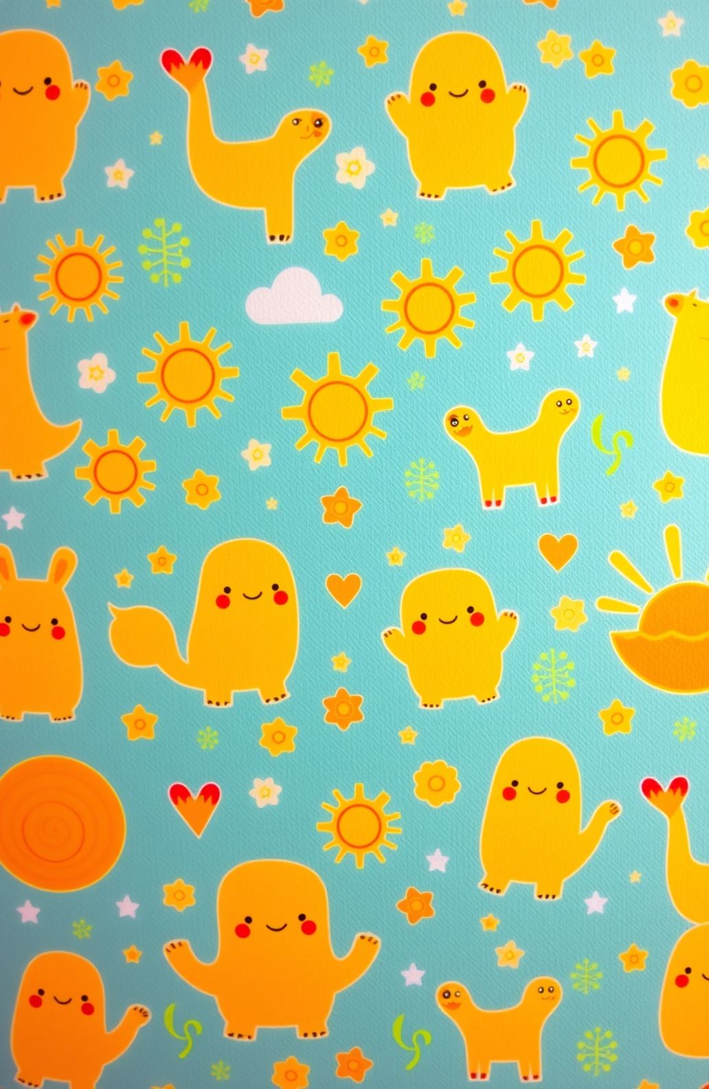 Cute Yellow Wallpaper