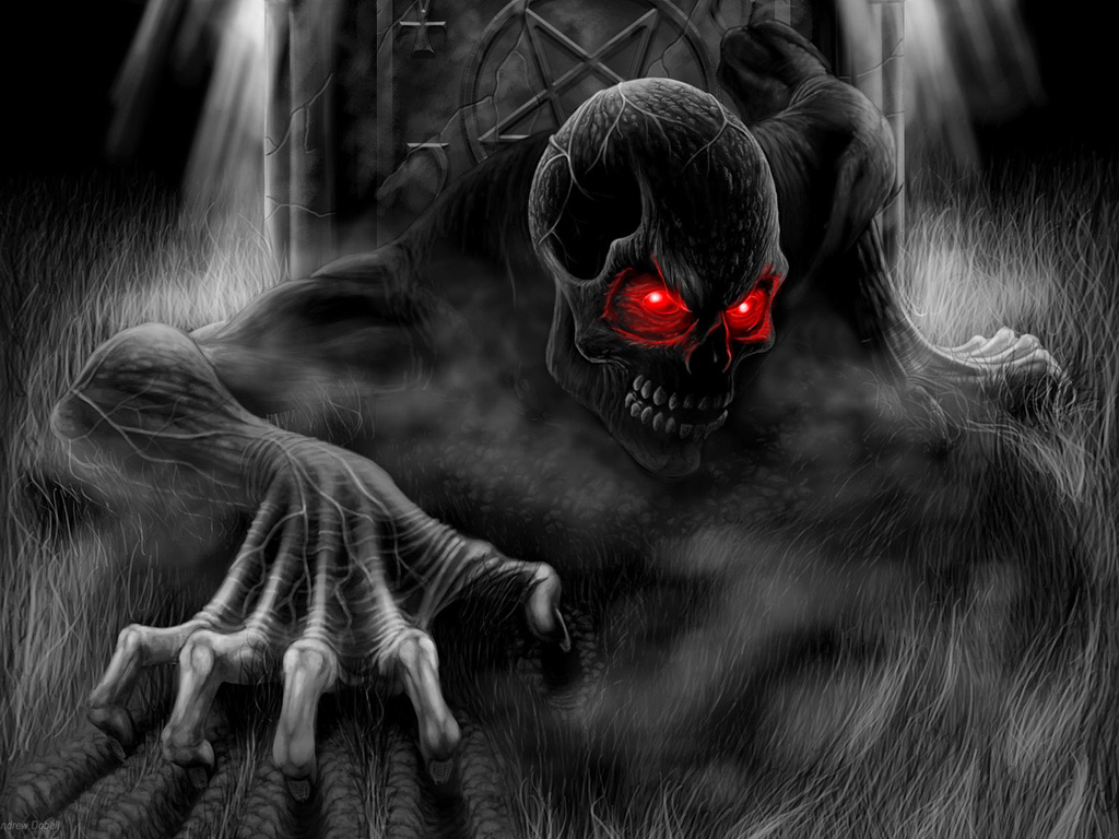 Dangerous 3d Horror Wallpaper Dark Jpg