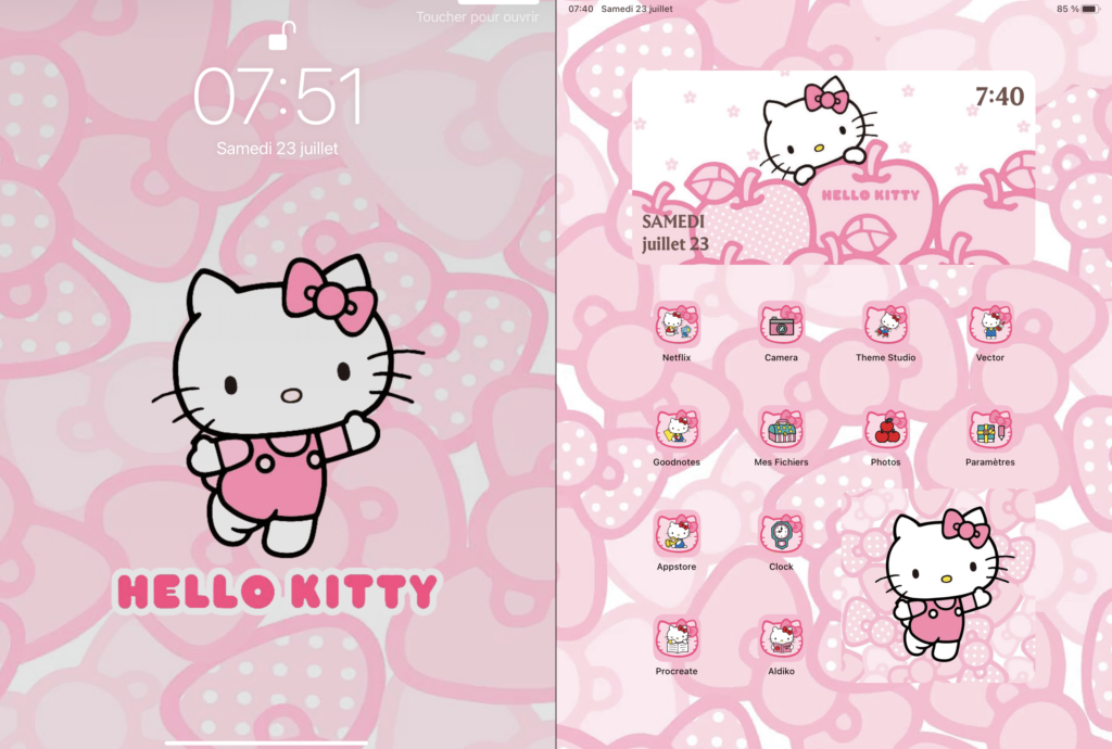 Hello Kitty iPhone Themes Ladypinkilicious