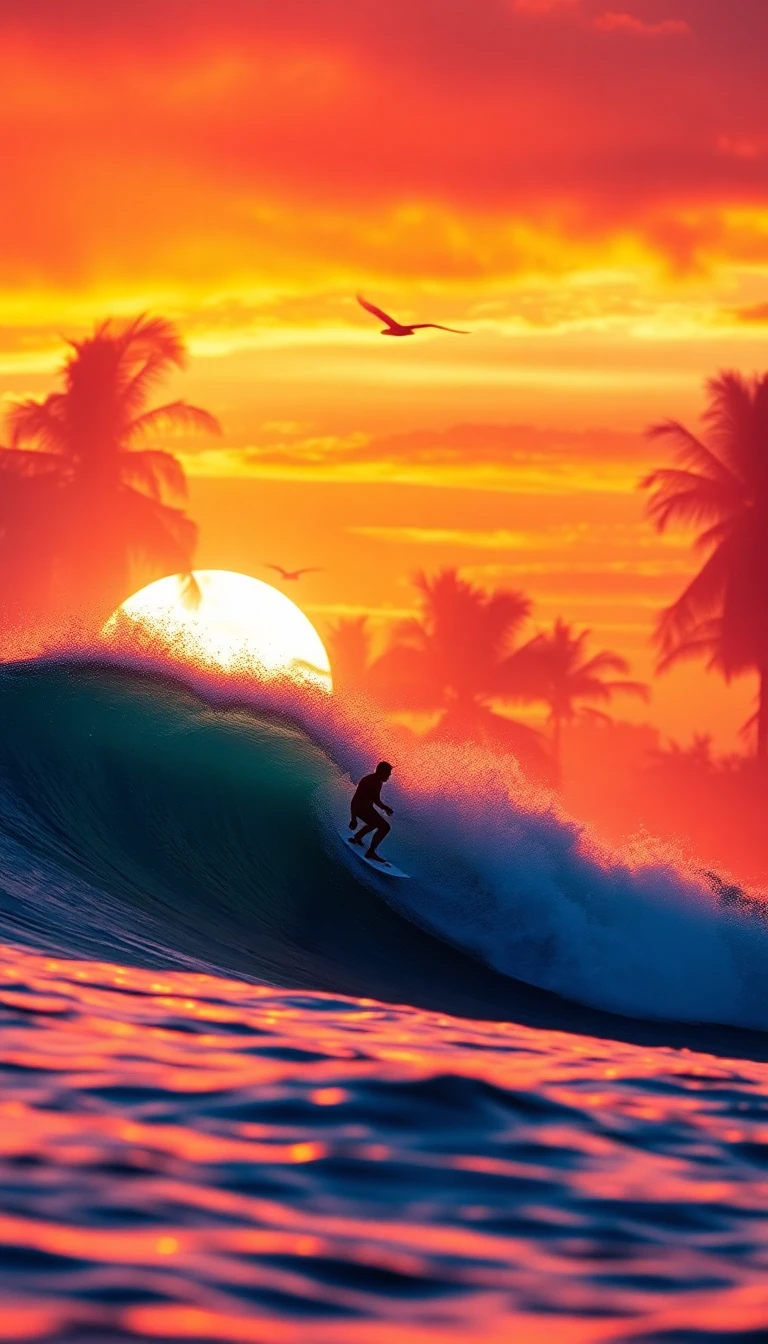 Surfing Wallpaper