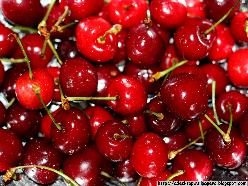 Cherries Fruit Desktop Wallpaper Pc