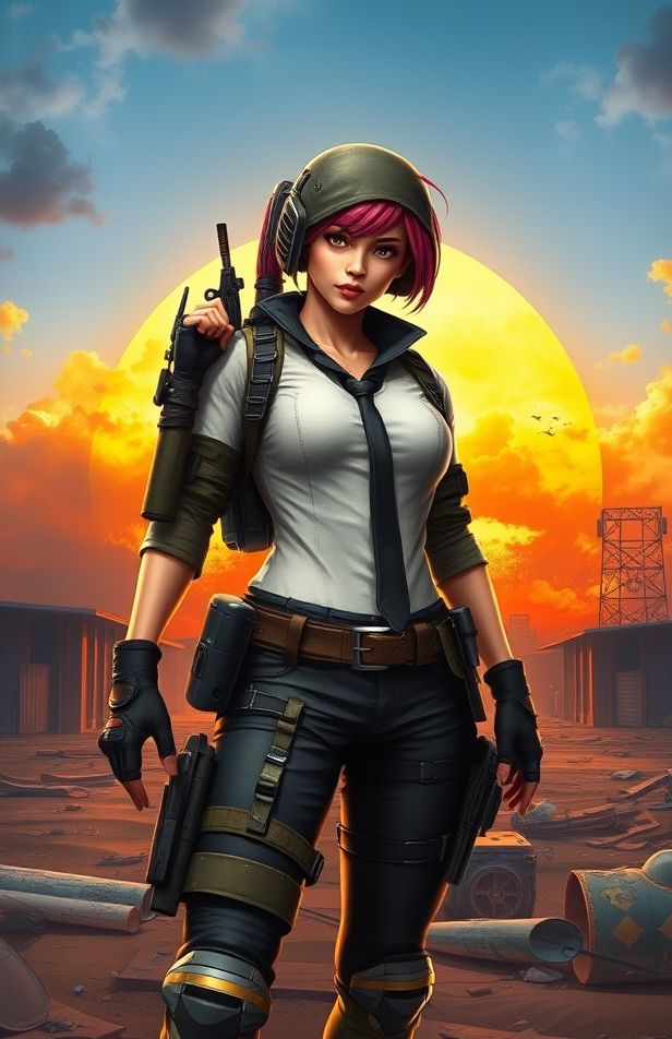 Pubg Girl Wallpaper