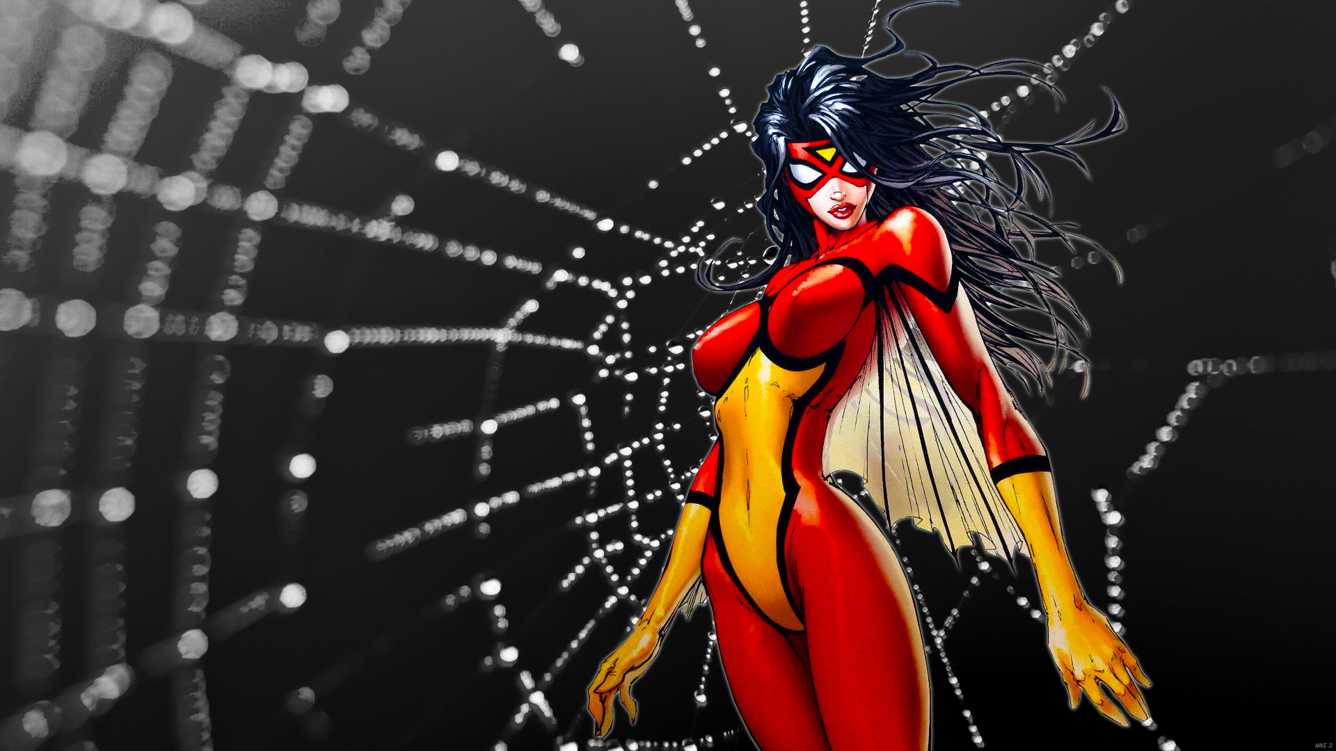 Spider Woman by Xionice on
