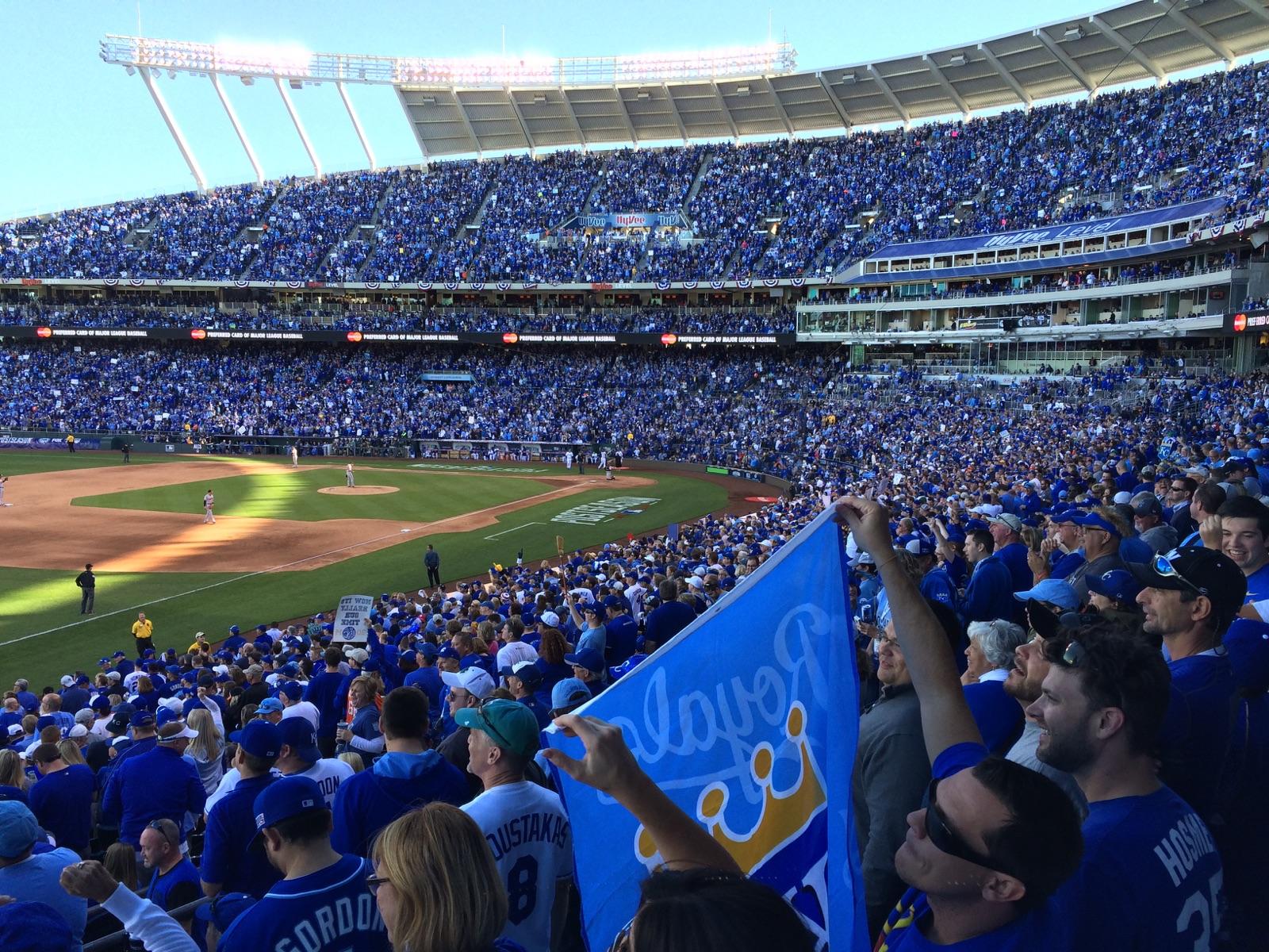  the Kansas City Royals clinched the American League championship to go