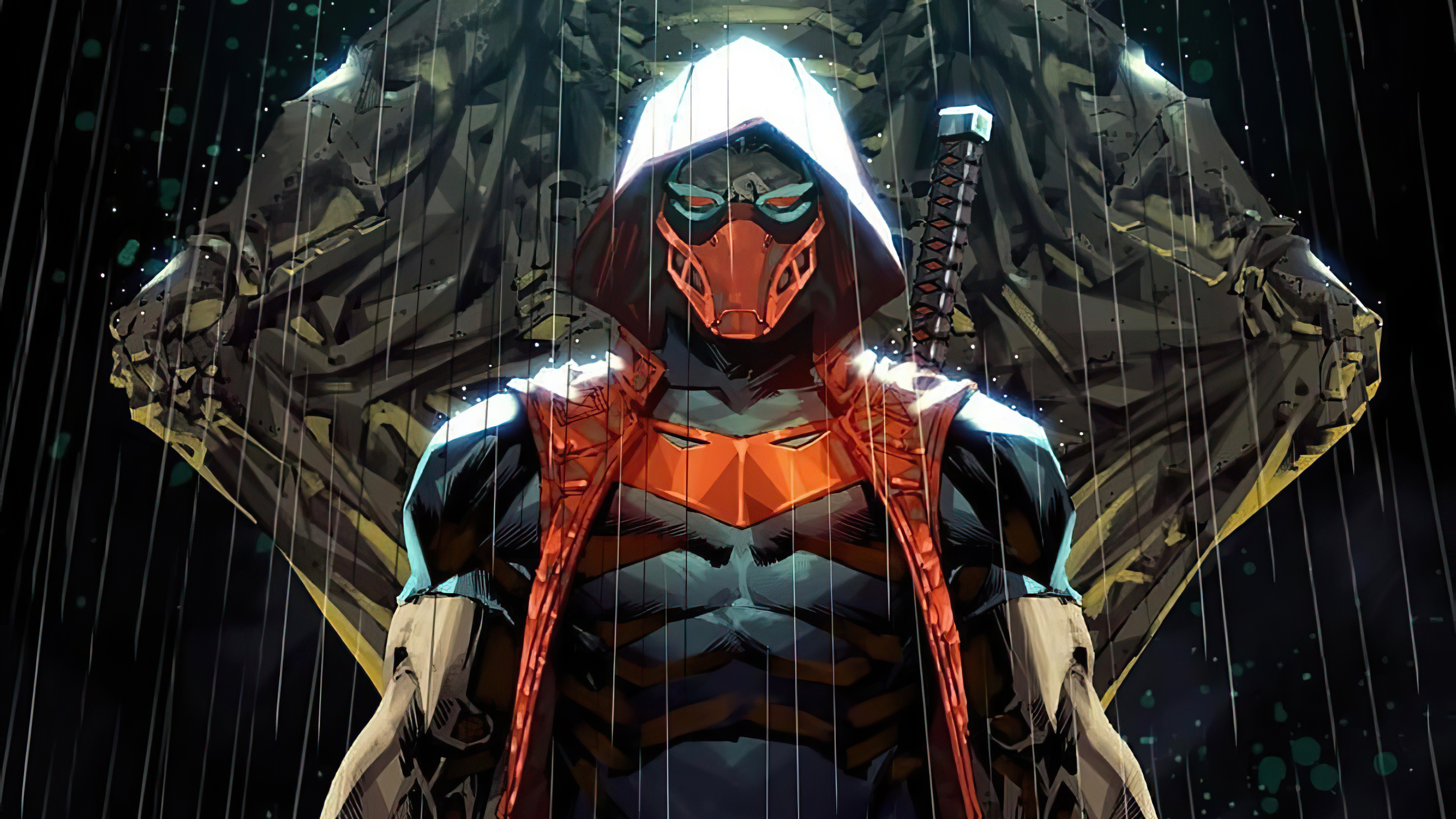 Red Hood Hoodie 4k Wallpaper HD Superheroes Image Photos