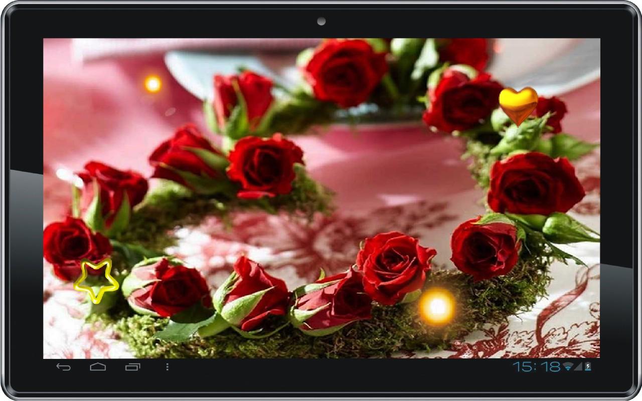 Valentine Roses Live Wallpaper Screenshot