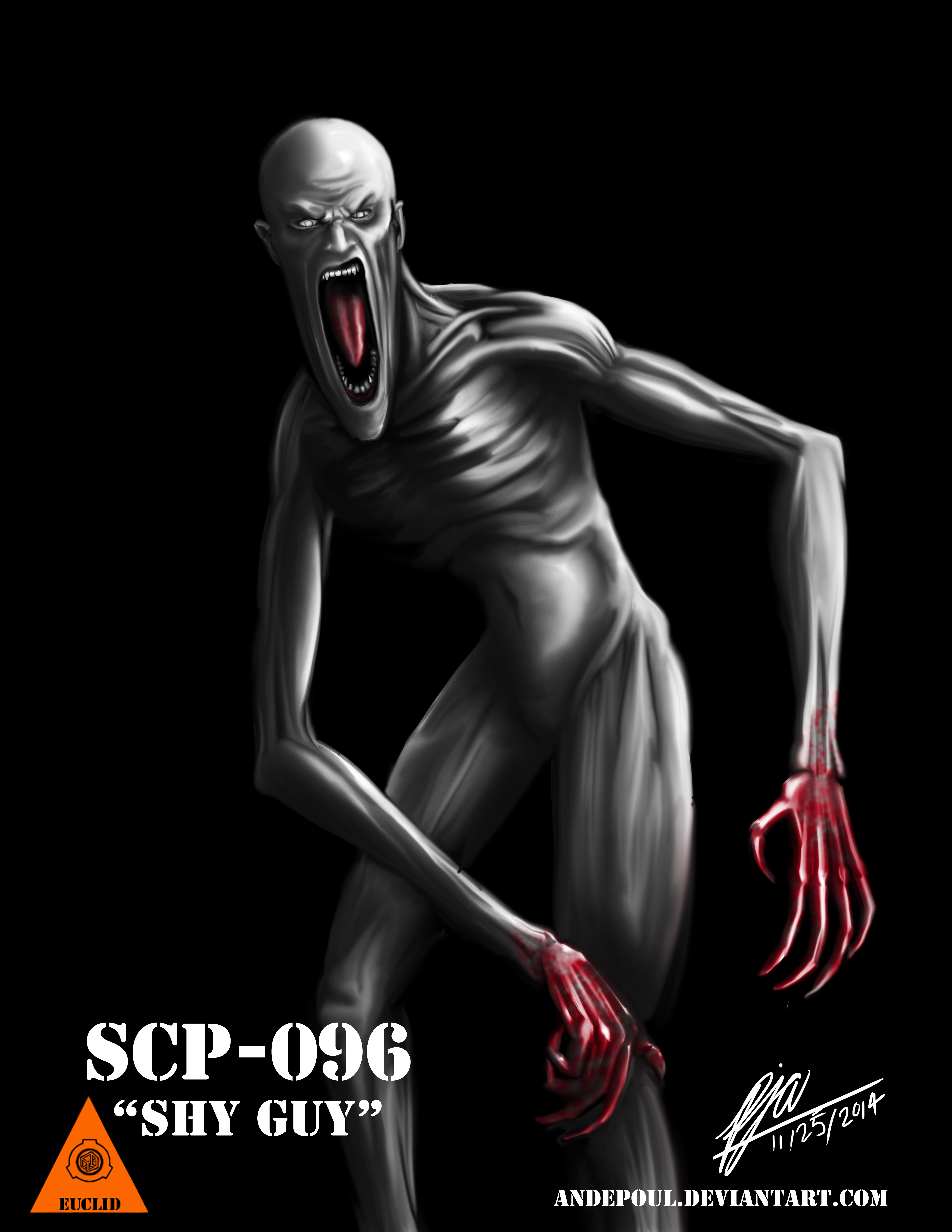 The Scp Foundation Image Shy Guy HD Wallpaper And