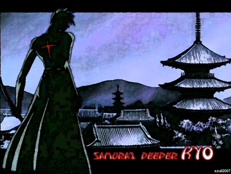 Demon Eyes Kyo Samurai Deeper Wallpaper