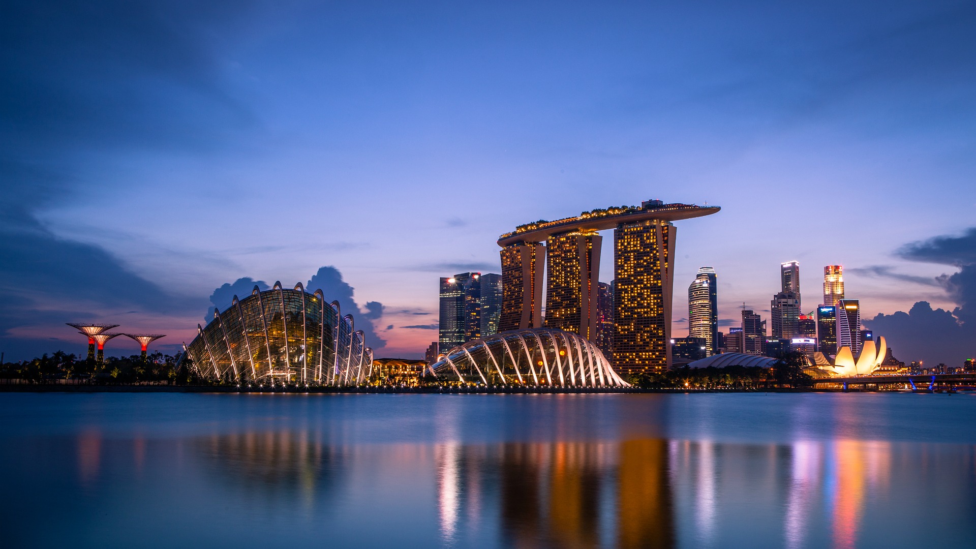 Singapore The City Of Lions HD Wallpaper