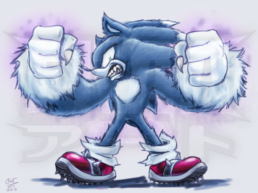 Sonic The Werehog By Francotieppo