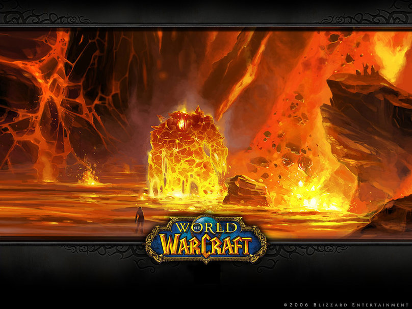 World Of Warcraft N Cleo De Magma Qu Wallpaper