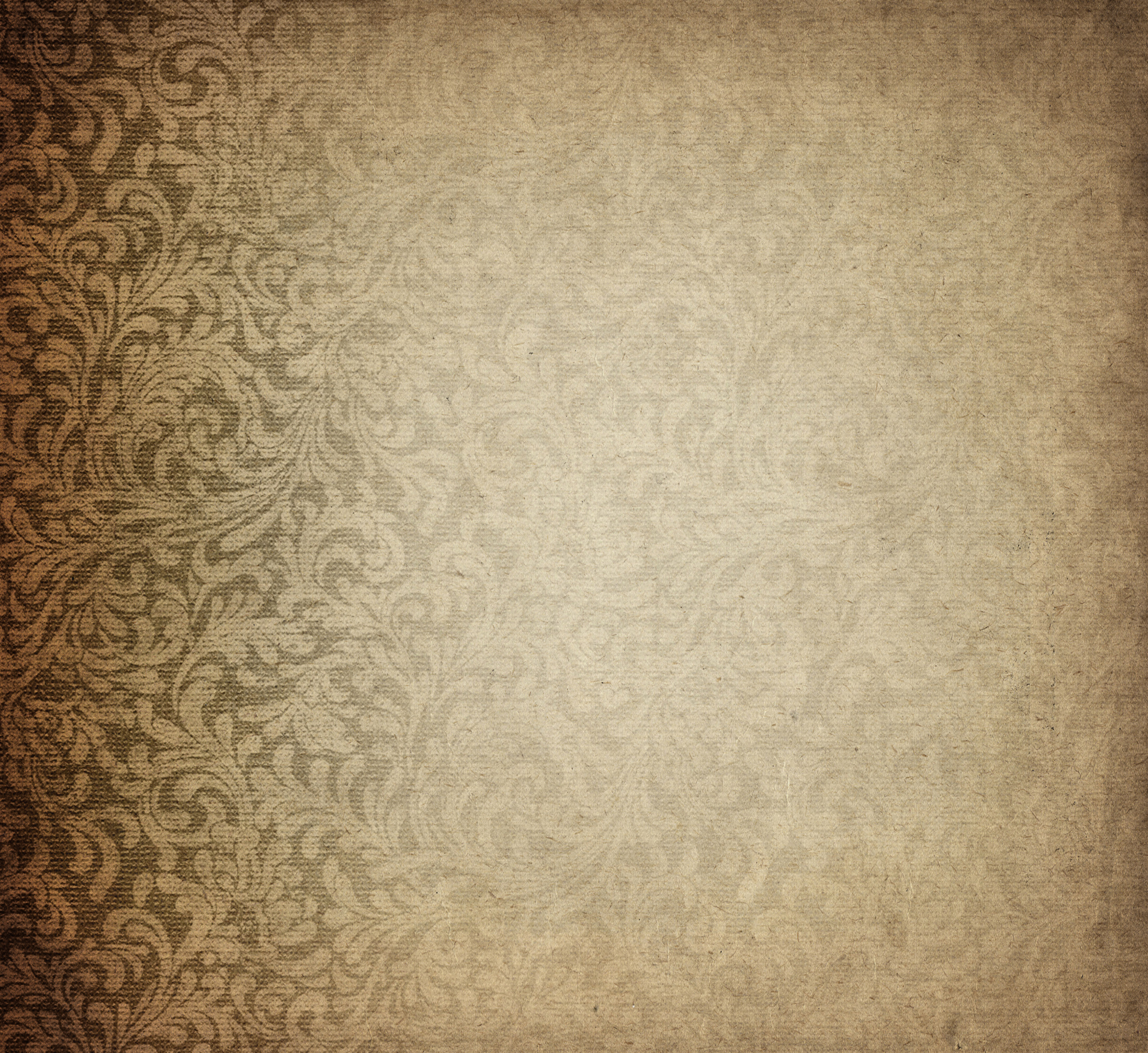 Old Paper Or Wallpaper With Paisley Design Mytextures