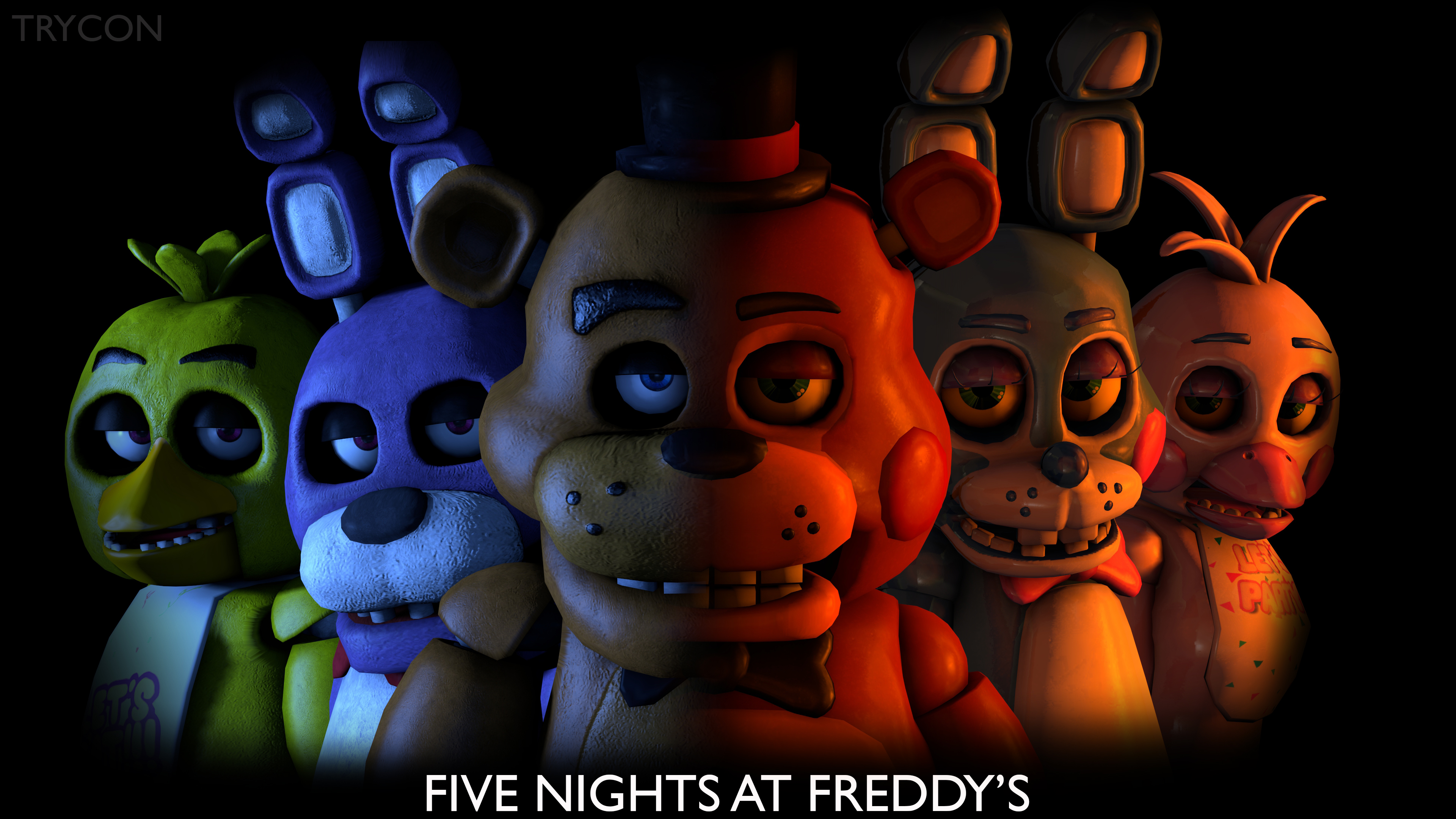 Five Nights At Freddy S Banner By Trycon1980