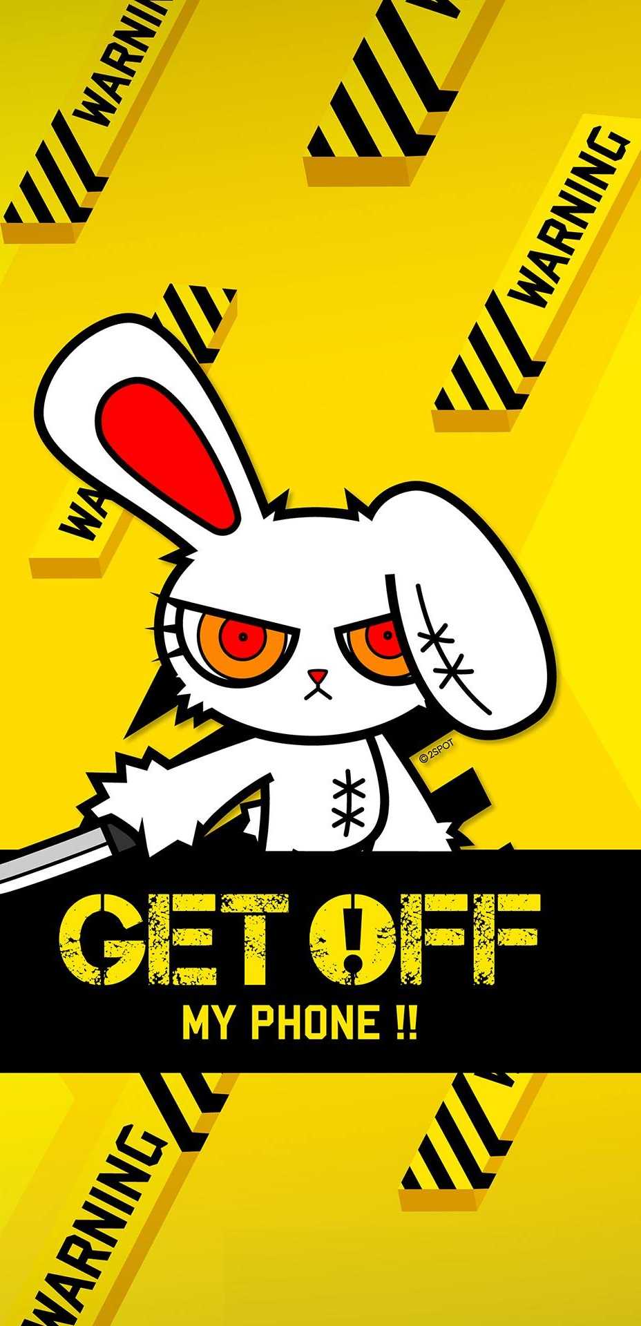 Get Off My Phone Wallpaper