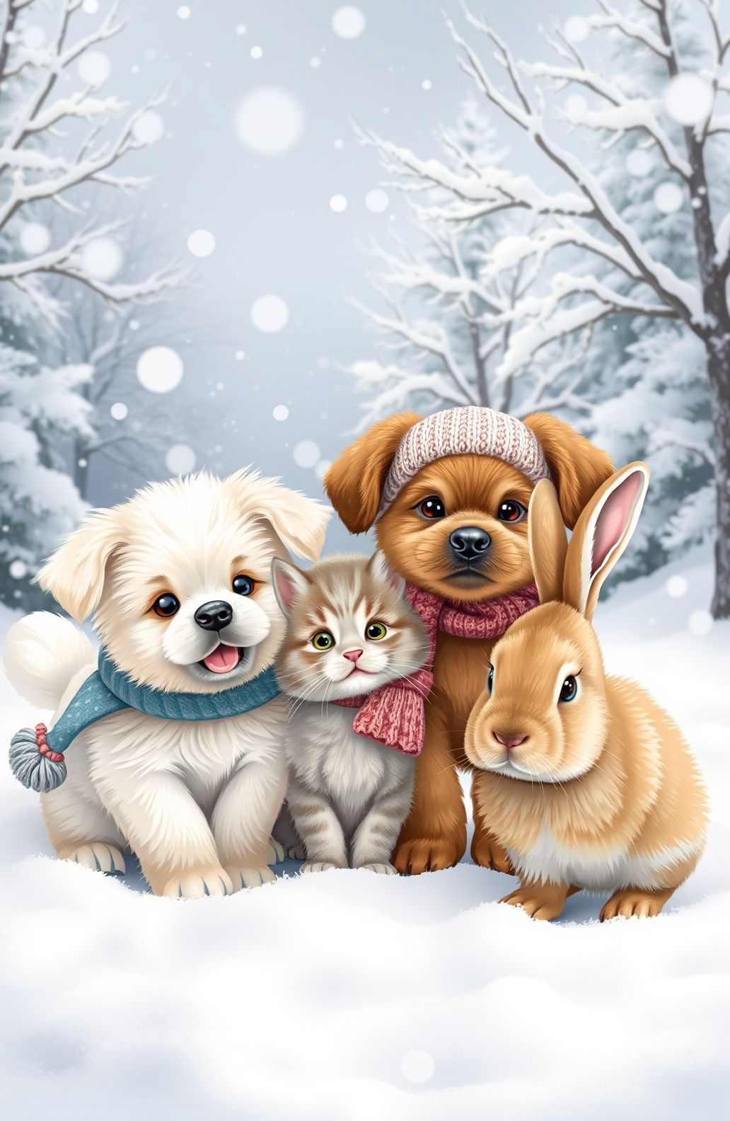 Winter Pet Wallpaper