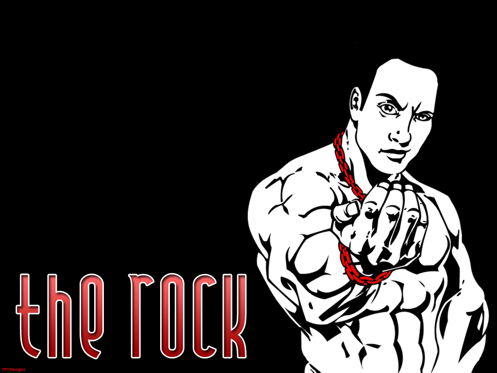The rock new wallpapers 1024x768