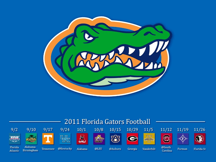 Free download Florida Gators Football Schedule [728x546] for your