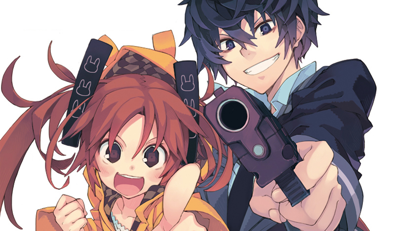 Satomi And Enju Aihara Black Bullet Anime Spring HD Wallpaper