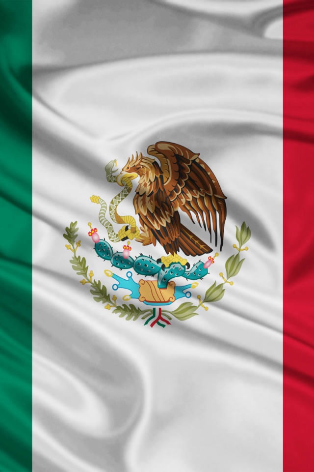 Mexico Flag iPhone Wallpaper