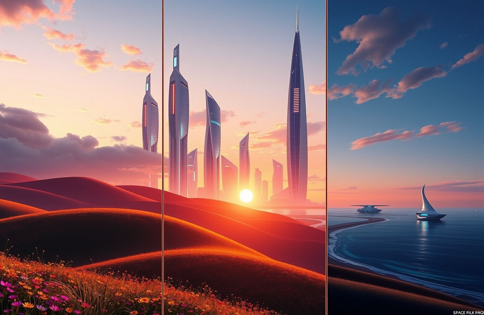 Windows Triple Monitor Wallpaper