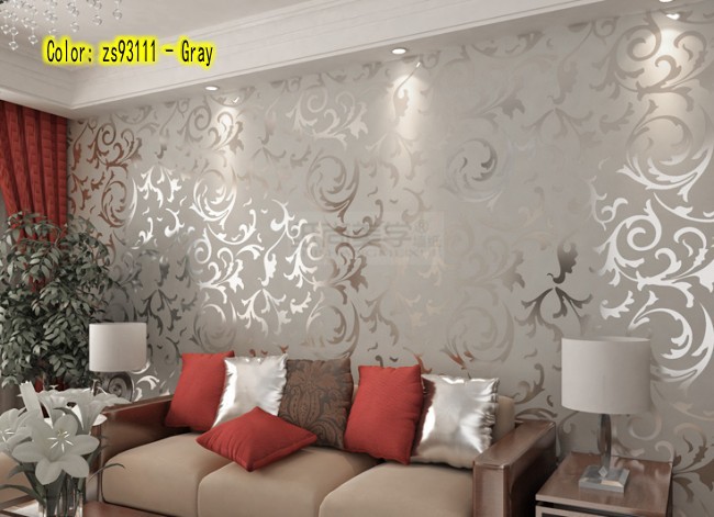  wallpaper textured wallpaper roll home decoration golden yellow gray 650x471