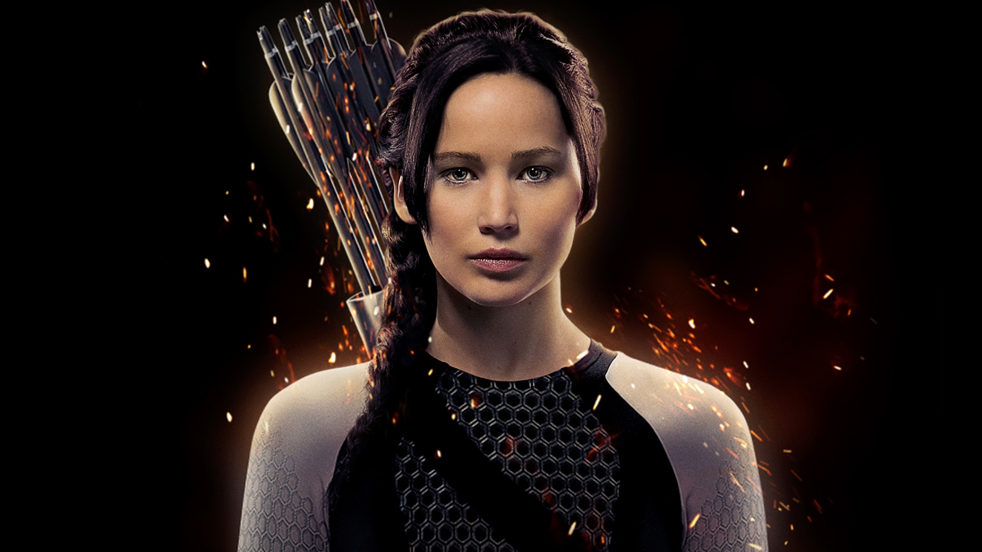 Jennifer Lawrence As Katniss Wallpaper HD