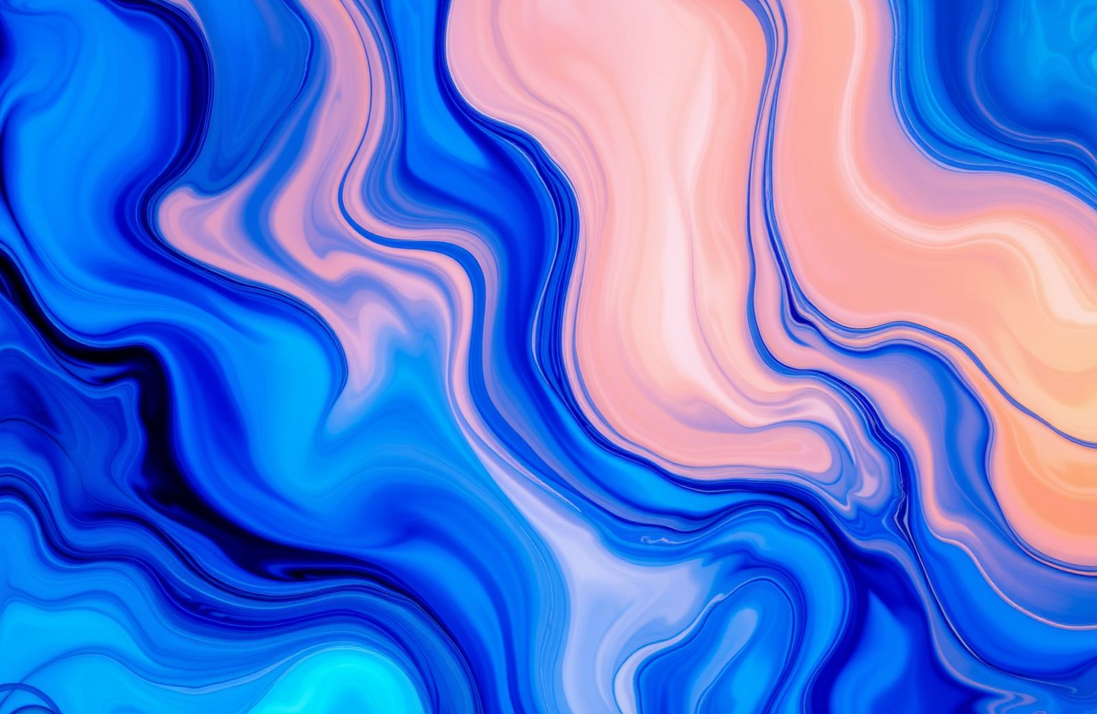 Blue And White Hd Wallpaper