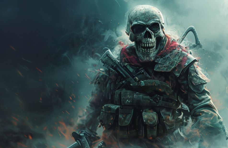 Skull Soldier Wallpaper HD