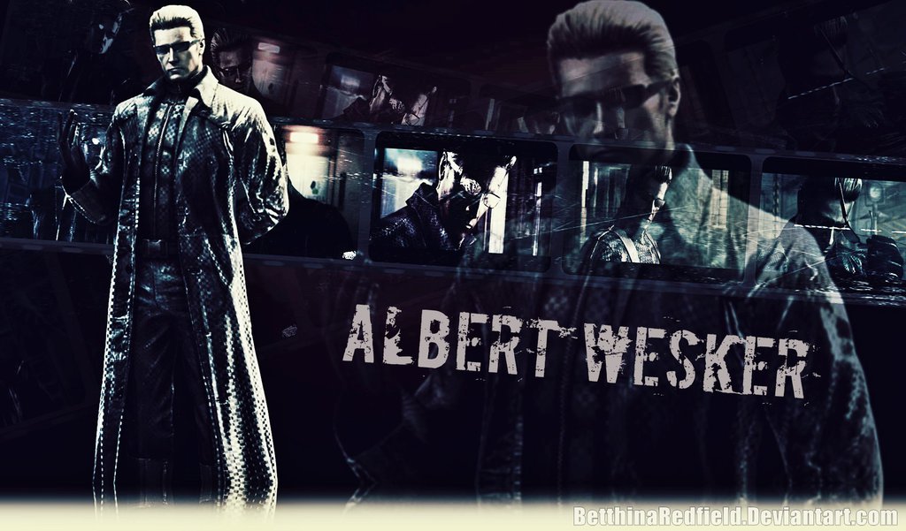 Albert Wesker Resident Evil Wallpaper By Betthinaredfield On