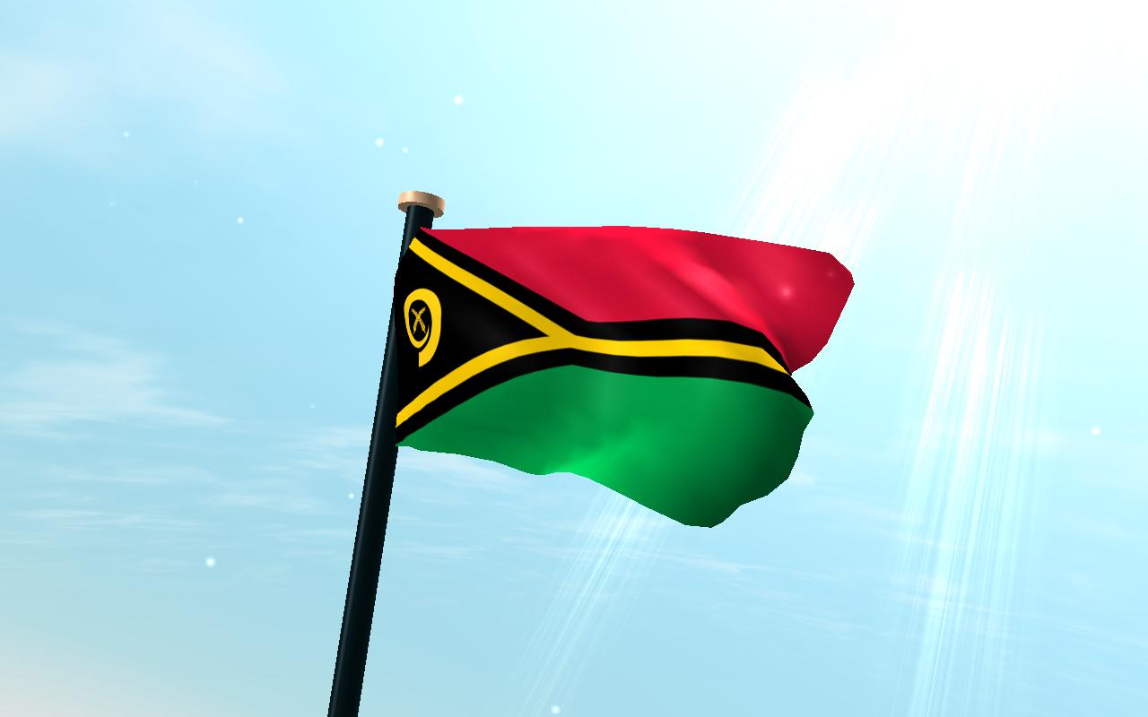 Vanuatu Flag 3d Wallpaper For Android Apk