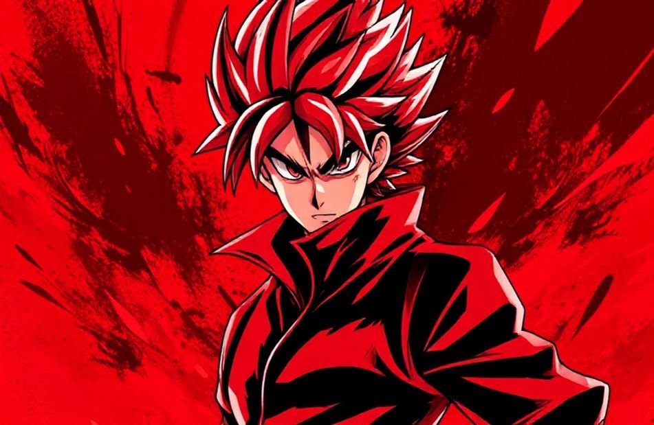 Red And Black Anime Wallpaper