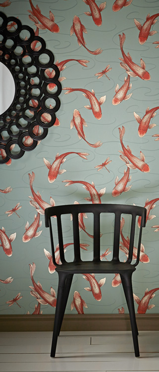 Fish Print Wallpaper