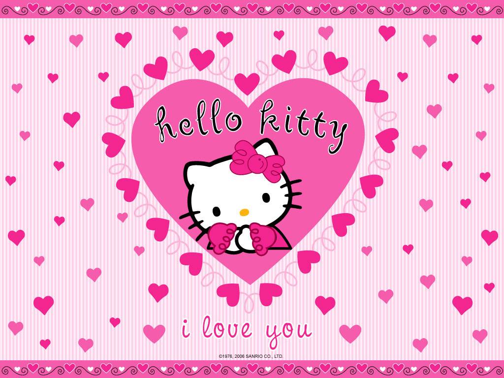 Hello Kitty Love Wallpaper Picture