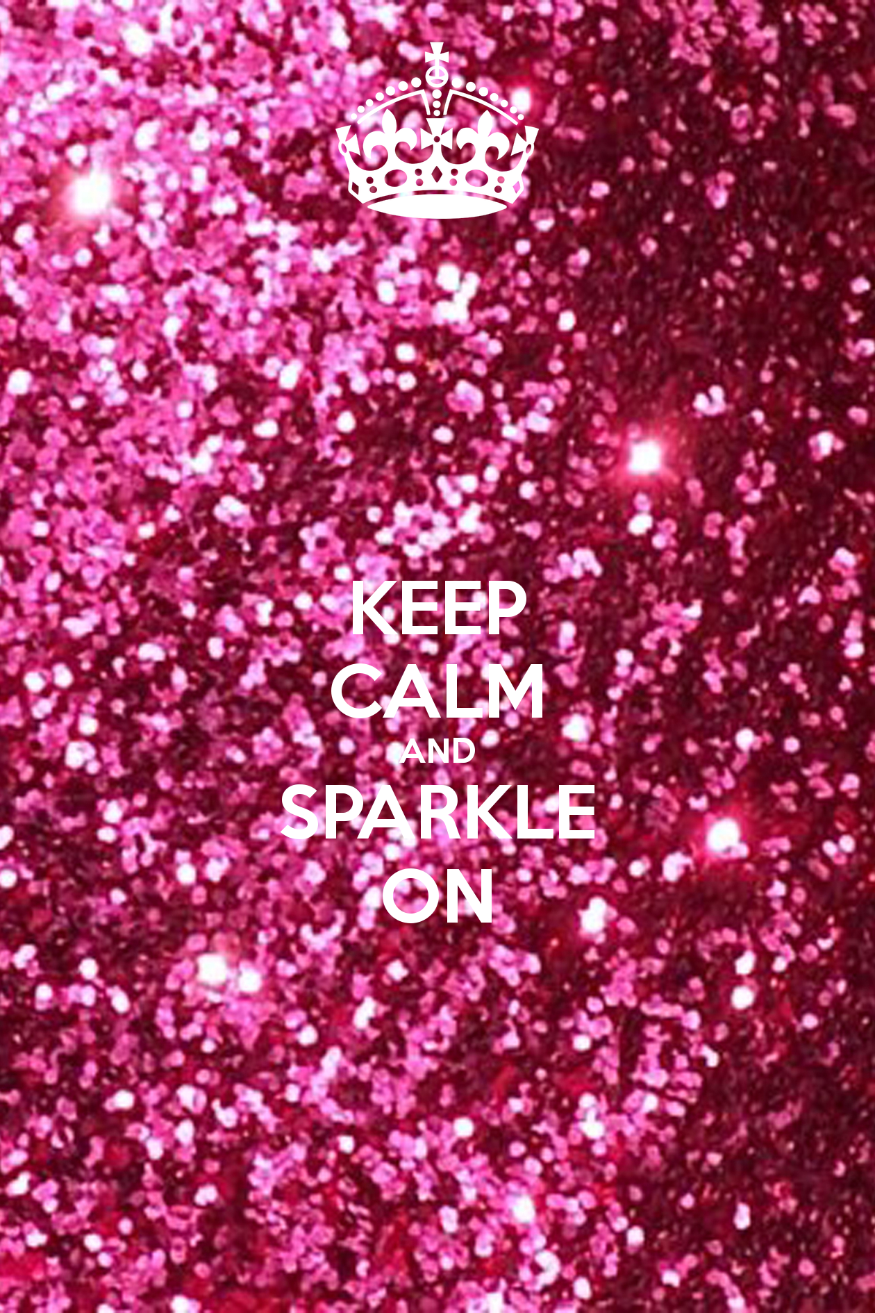 keep calm and sparkle background